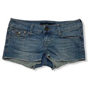 Empyre | Size 1 Light Wash 5 Pocket Jean Shorts